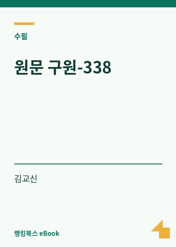 원문 구원-338 표지