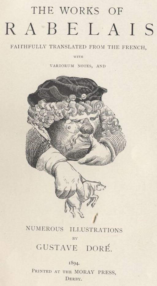 Gargantua and Pantagruel 표지