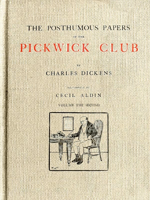 The Posthumous Papers of the Pickwick Club, v. 2 (of 2) 표지