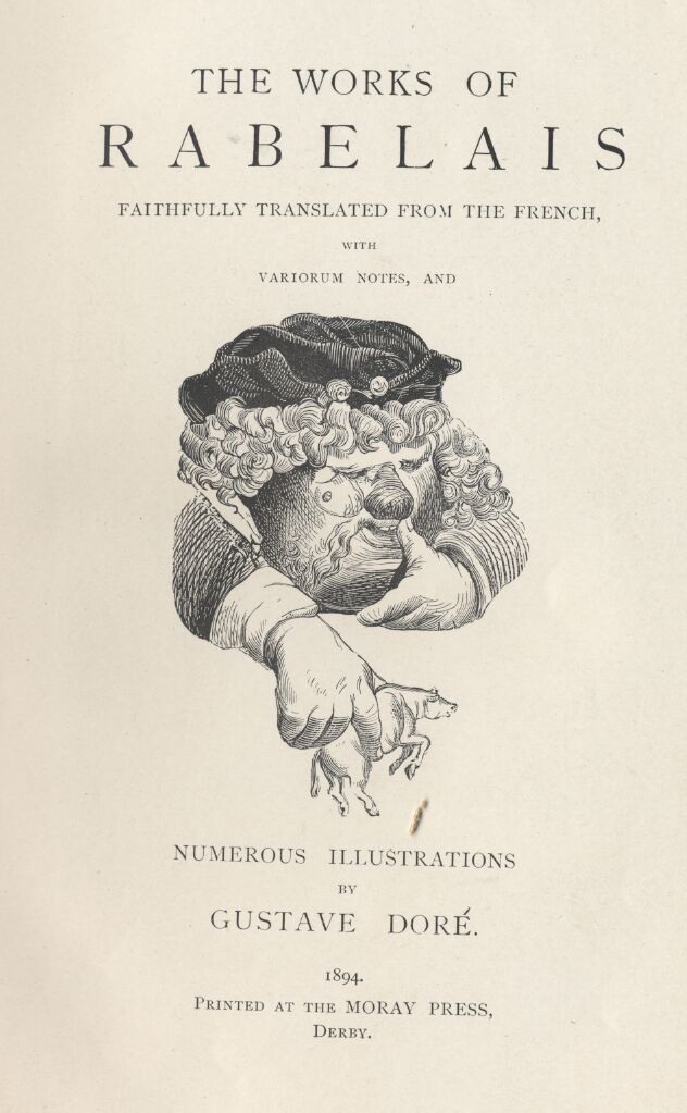 Gargantua and Pantagruel, Illustrated, Book 2 표지